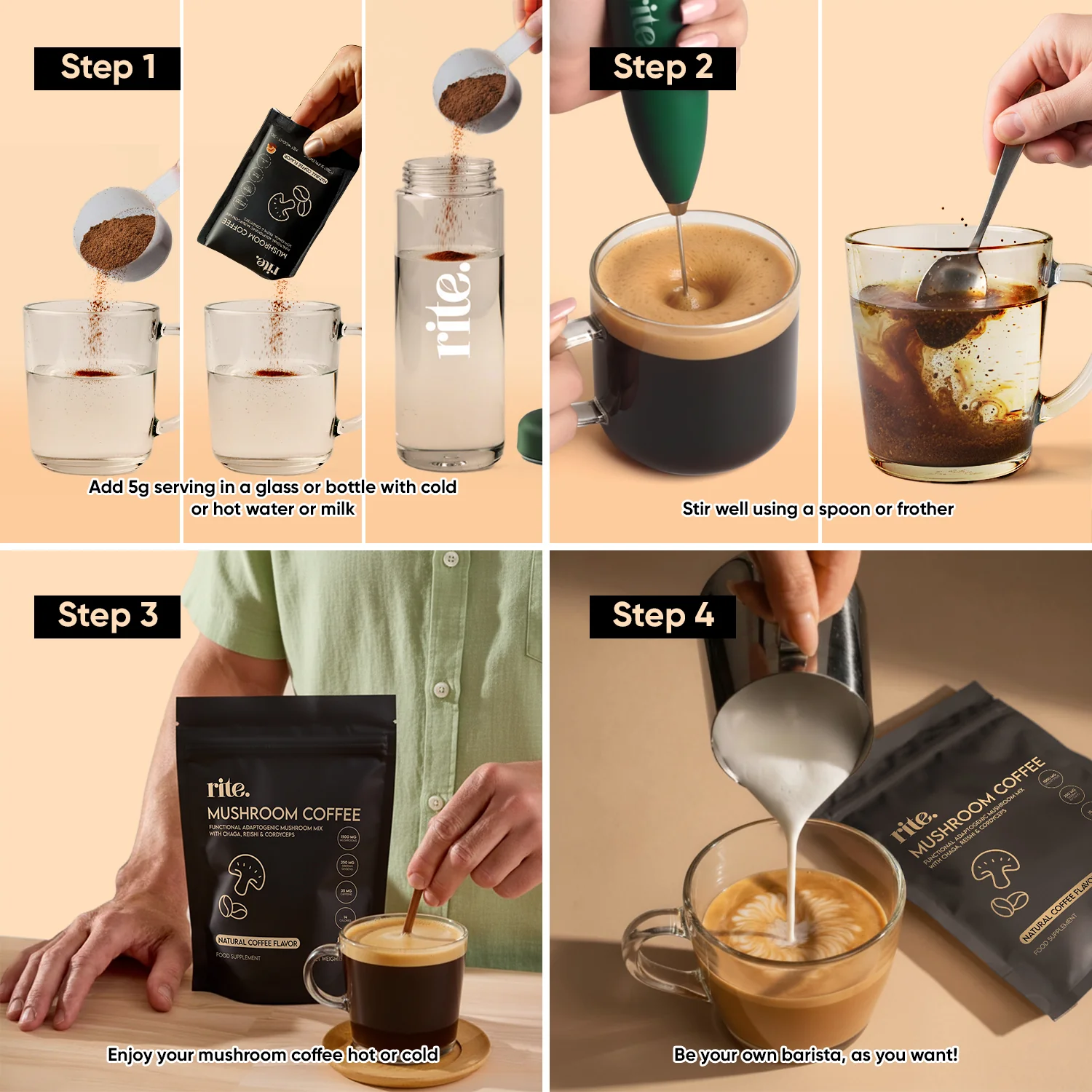 MUSHROOM COFFEE 30 Servings - Image 6