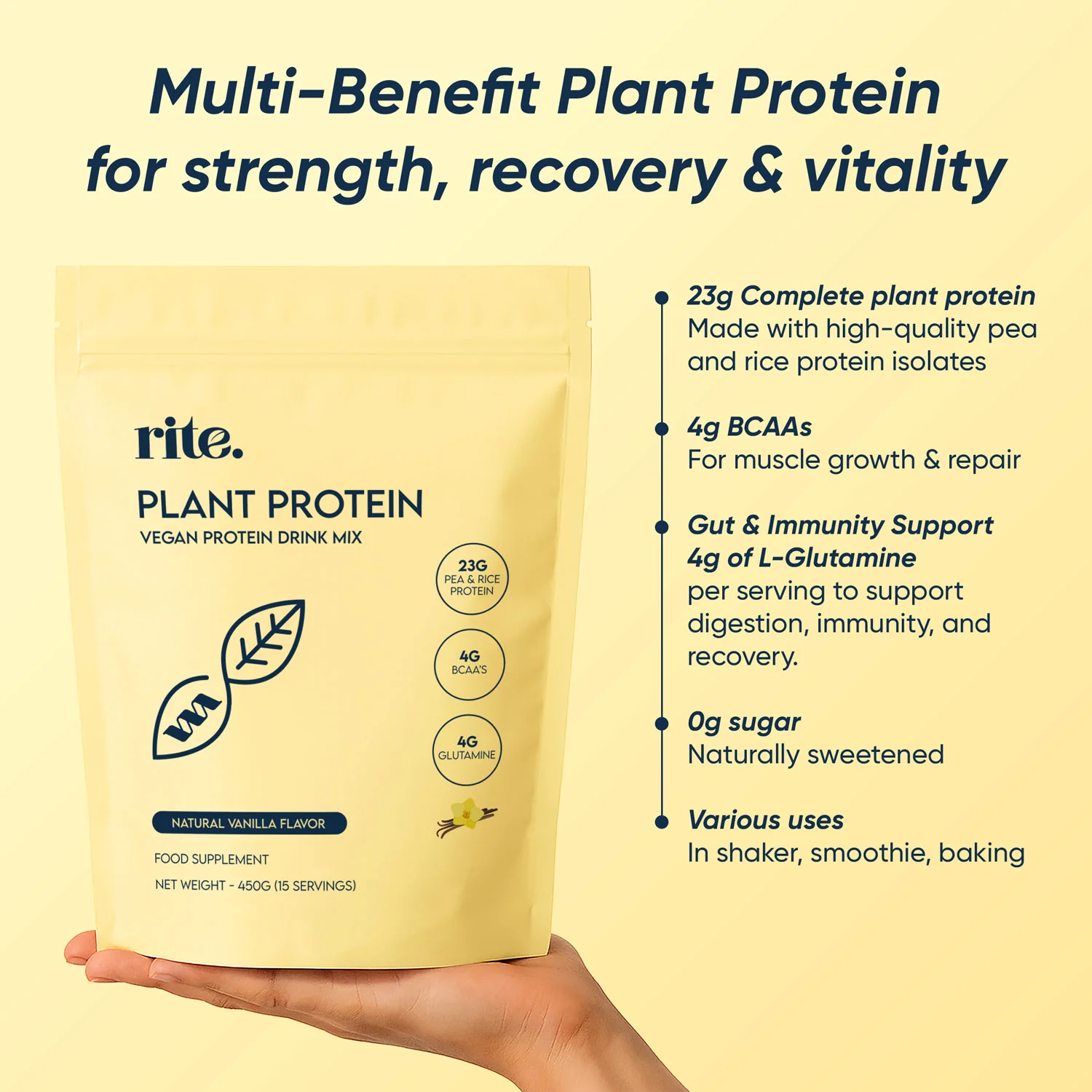 PLANT PROTEIN 900g - Image 8